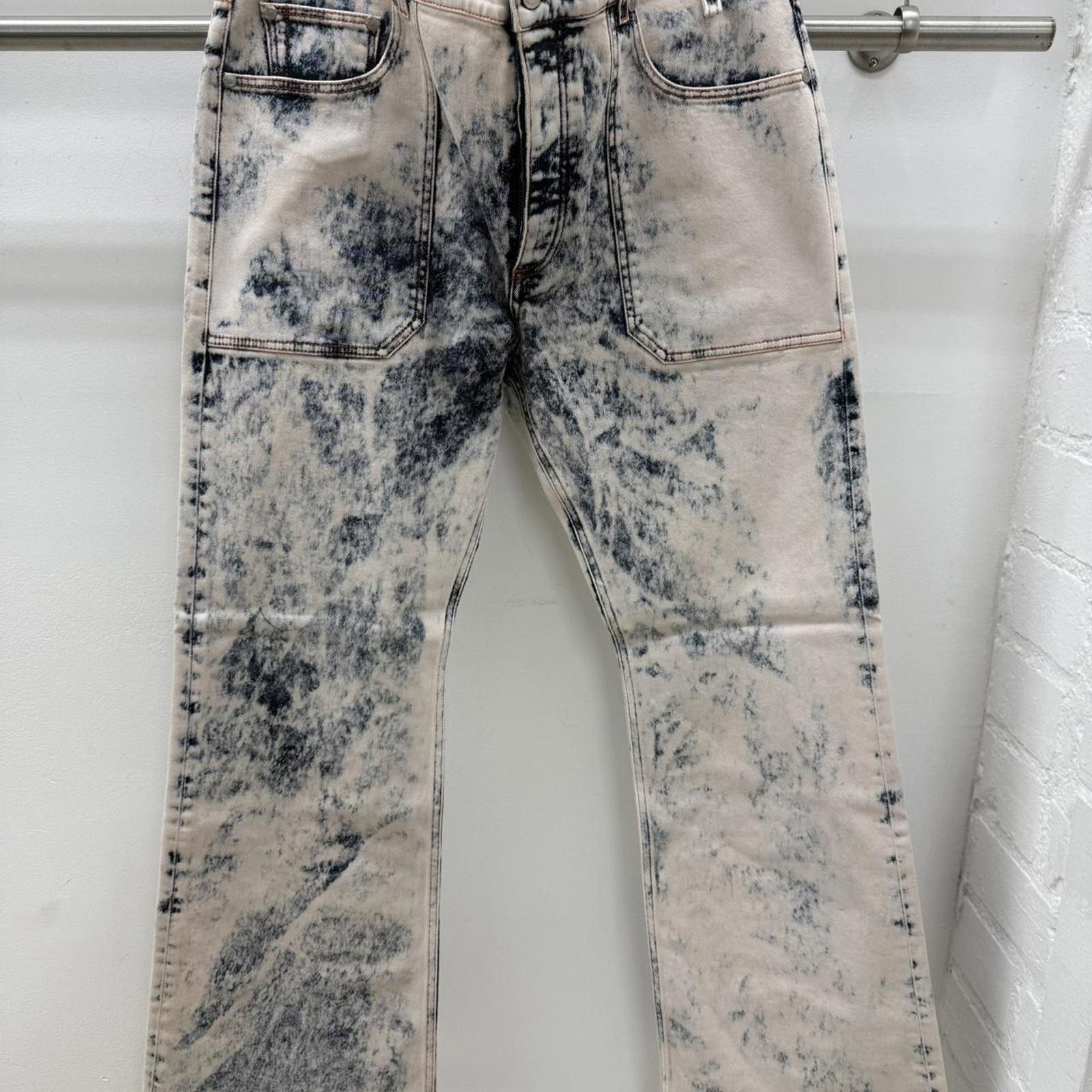 Von Dutch Von Dutch Paris Luke Acid Wash Jeans W40 L34 Denim Pants Size US 40 / EU 56 - 1 Thumbnail