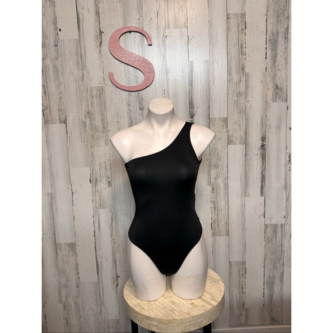 Other Black One-Shoulder Bodysuit Women’s Size S Size S / US 4 / IT 40 - 1 Thumbnail