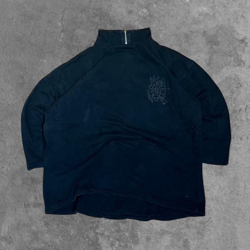 Vision Streetwear Vintage 1991 Vision Streetwear jumper Size US L / EU 52-54 / 3 - 3 Thumbnail