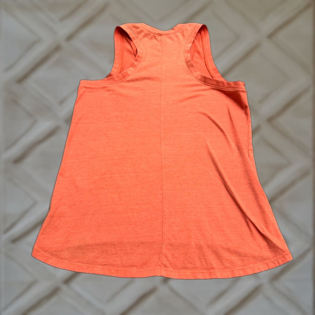 The North Face The North Face Womens Tank Top Orange Active Small Classic Fit Hi-Low Racerback Sleeveless Shirt Size S / US 4 / IT 40 - 1 Thumbnail