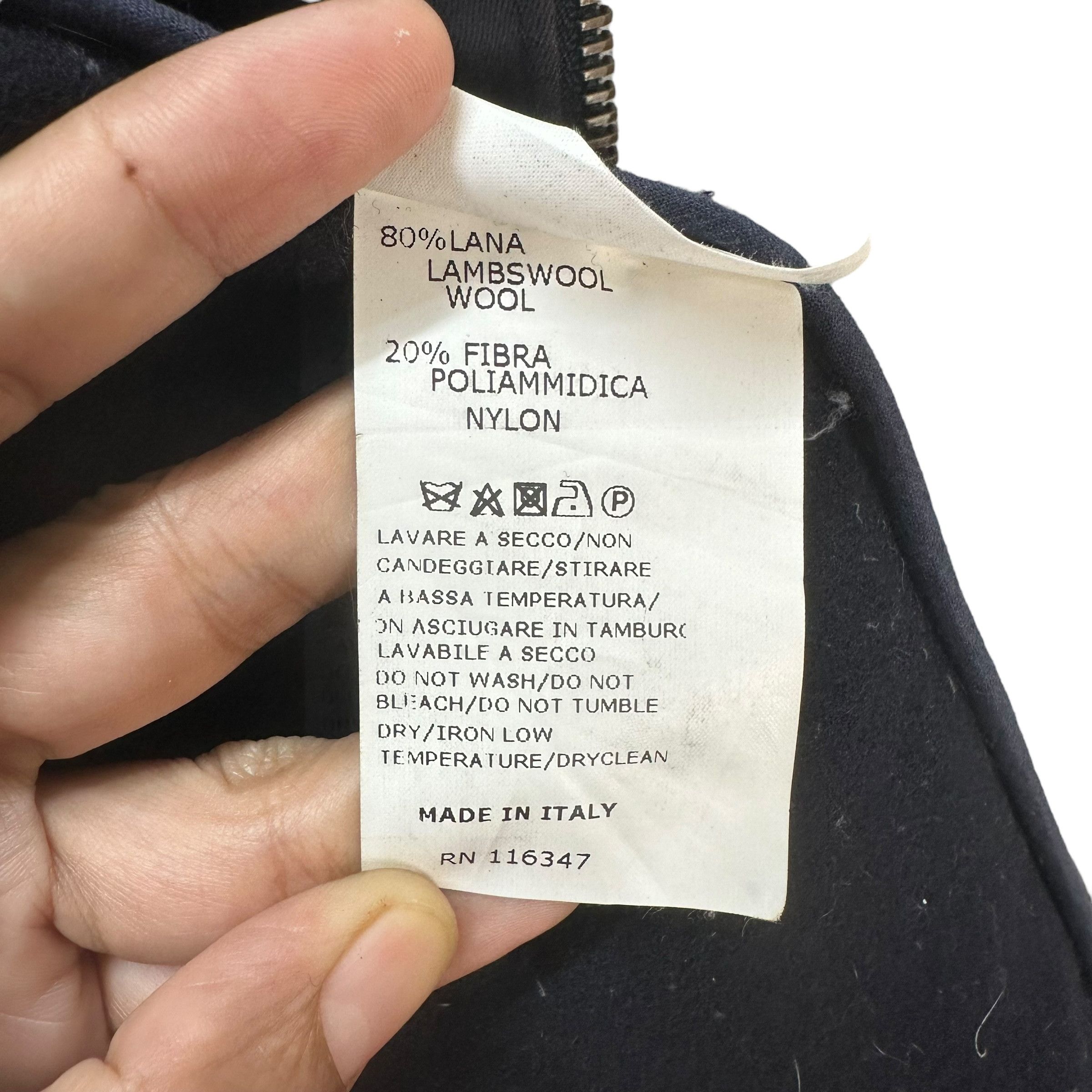 Japanese Brand CWA MADE IN ITALY LAMBSWOOL 4 POCKET JACKET #8732-023 Size US M / EU 48-50 / 2 - 9 Thumbnail