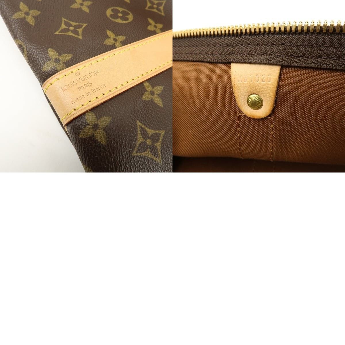 Louis Vuitton Louis Vuitton Monogram Keepall Bandouliere 55 Duffle Bag Size ONE SIZE - 8 Thumbnail