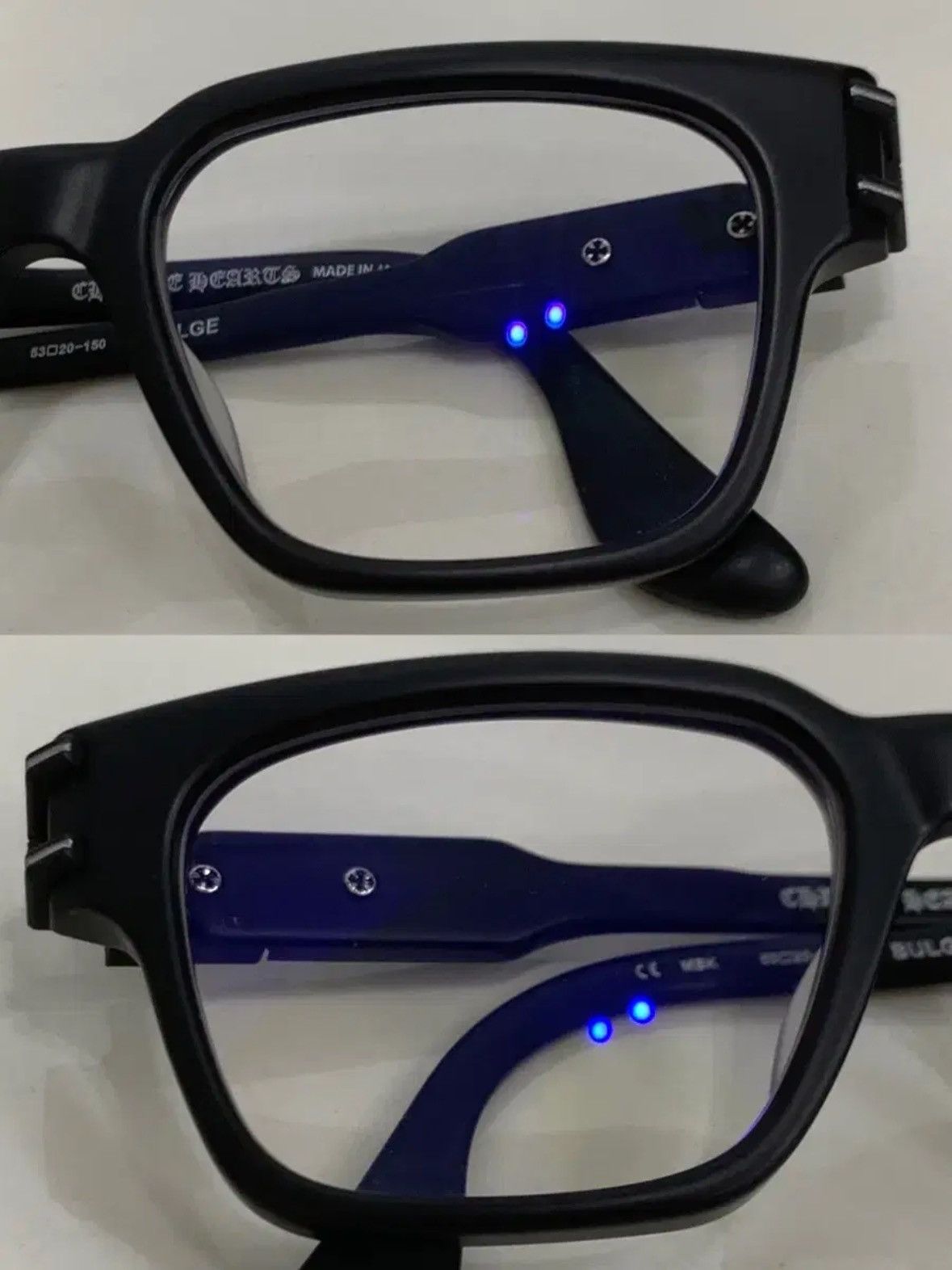 Chrome Hearts BULGE [MBK] Glasses Size ONE SIZE - 3 Thumbnail