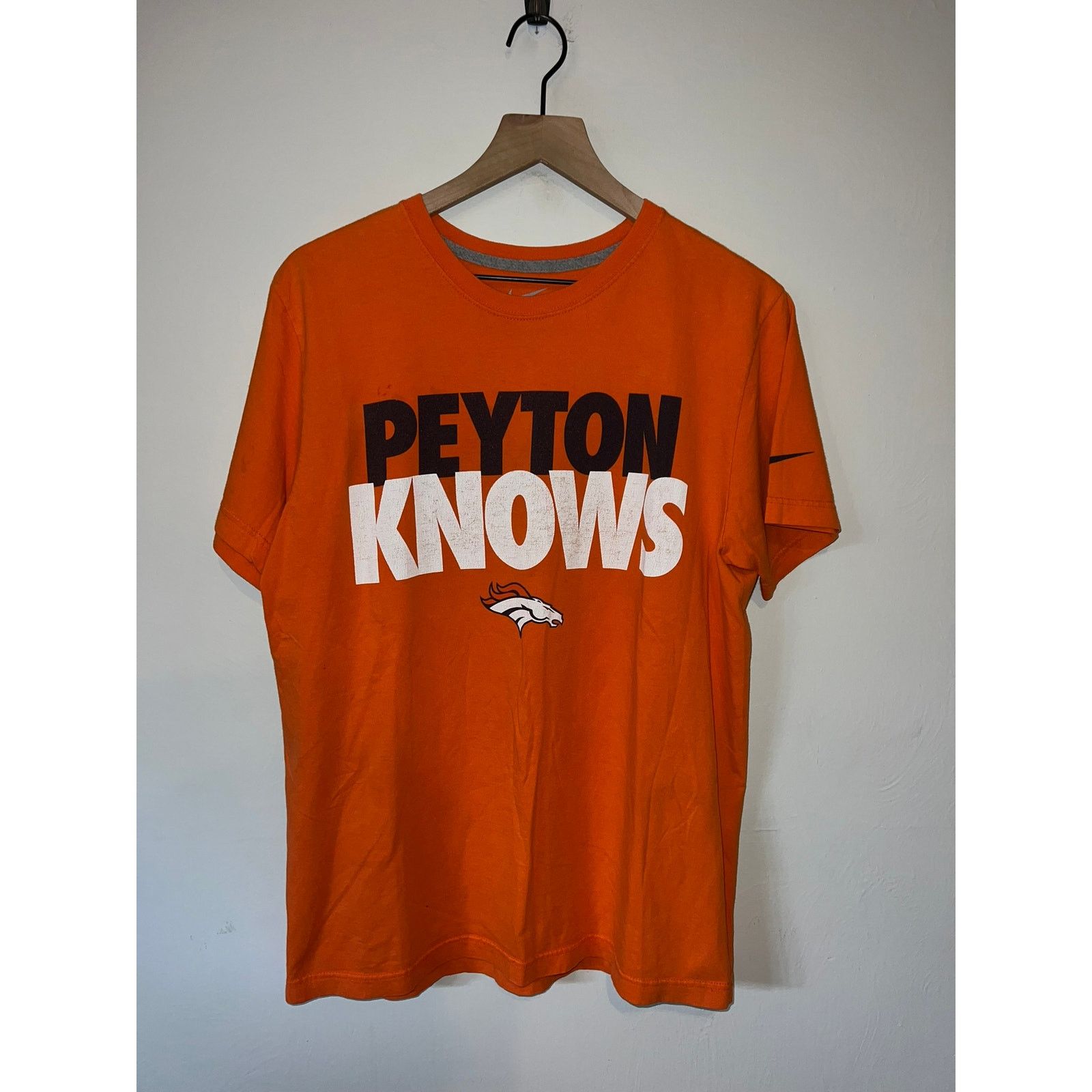 Nike Nike Peyton Manning Knows Orange Denver Broncos Shirt L Size US L / EU 52-54 / 3 - 1 Thumbnail