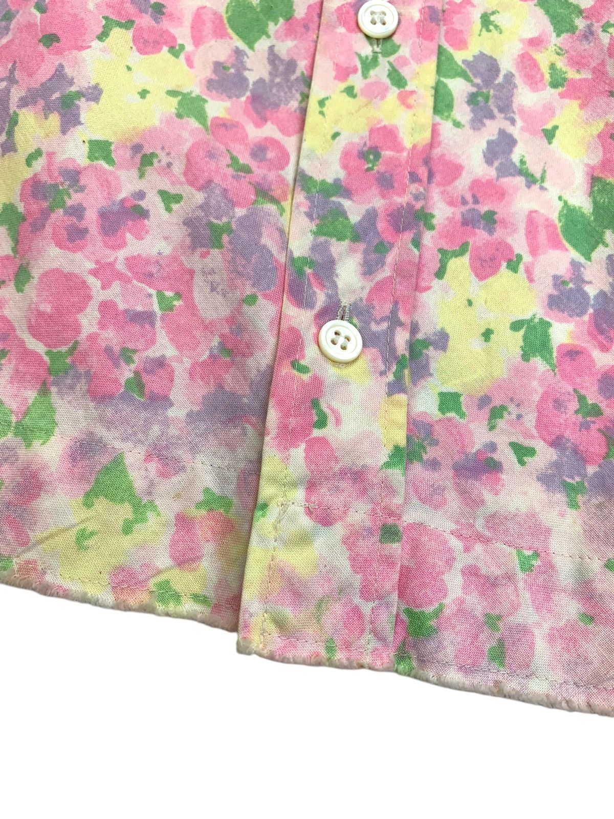 Comme des garcons tricot floral AD2000