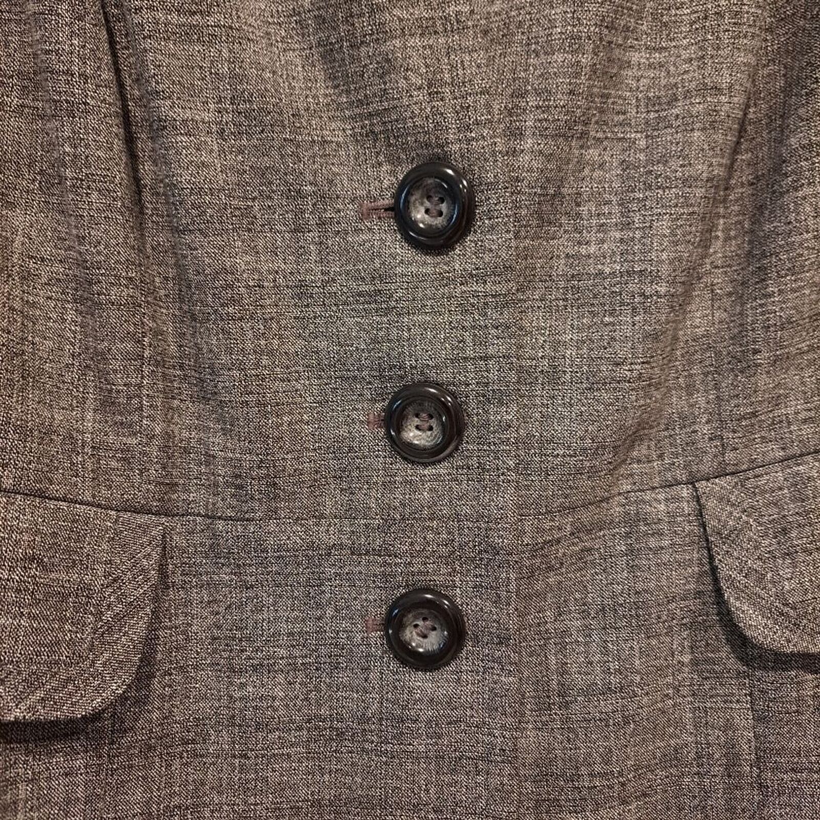 Nordstrom Halogen business casual blazer coat jacket gray plus-14W Size XL / US 12-14 / IT 48-50 - 2 Thumbnail