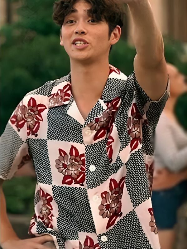 Bode Bode Checker Bloom Short Sleeve Silk Button-Up Shirt Size US S / EU 44-46 / 1 - 7 Thumbnail