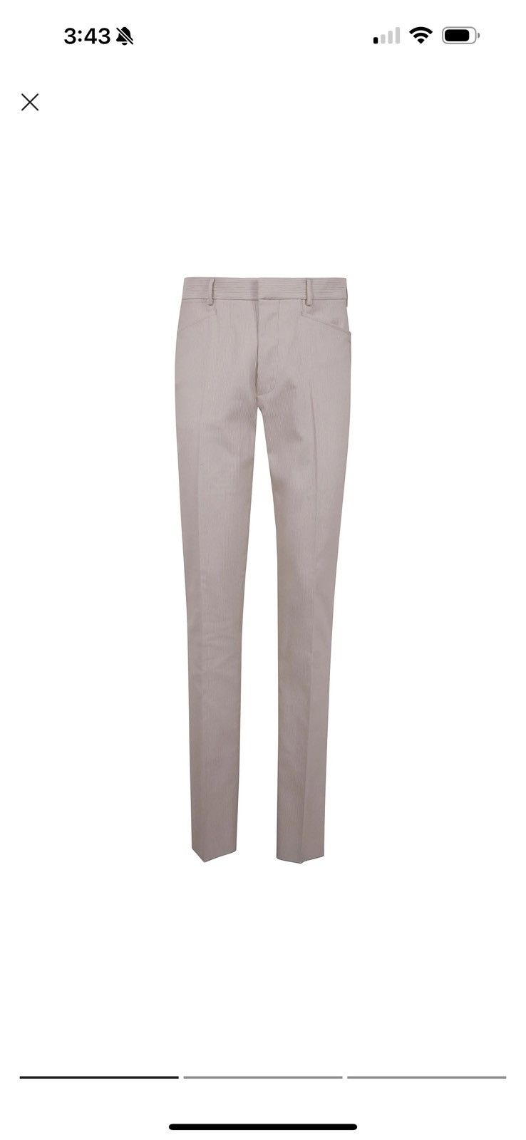 Tom Ford Tom Ford Pressed Crease Trousers Size US 32 / EU 48 - 1 Thumbnail