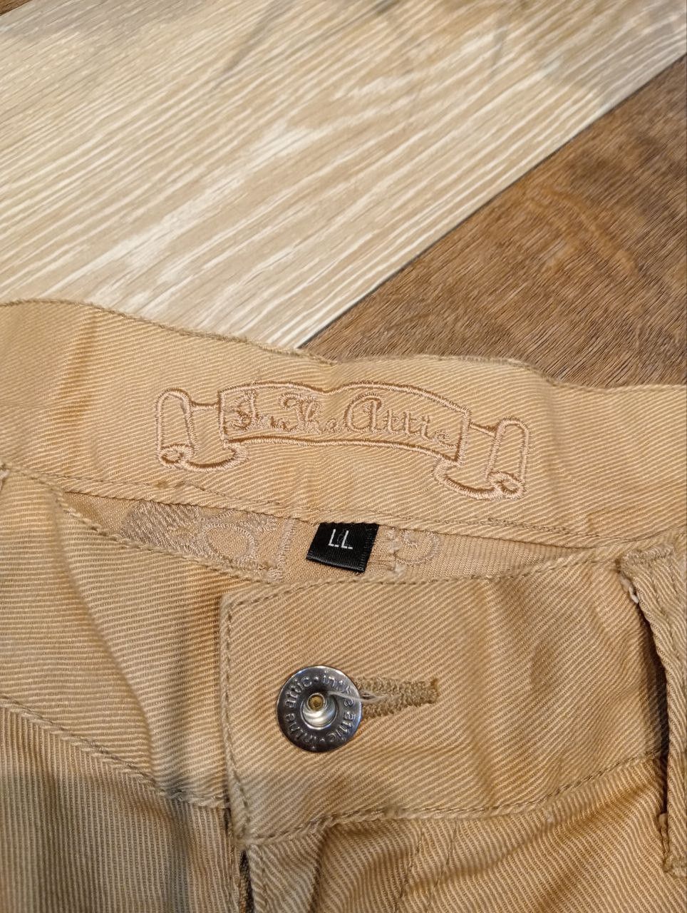In The Attic IN THE ATTIC JAPAN EMBROIDERY SKULLS PANTS - SIZE L Size US 37 - 6 Thumbnail