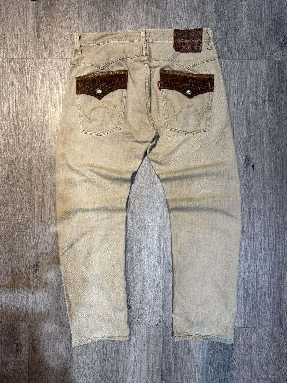 Edwin 90’s EDWIN RARE POCKET LOGO MULTI Y2K JAPANESE DENIM PANTS Size US 36 / EU 52 - 1 Thumbnail