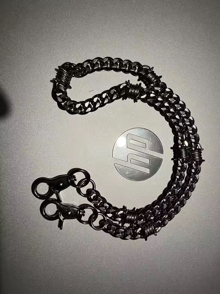 Jewelry Barb Wire Wallet Chain Size ONE SIZE - 7 Thumbnail