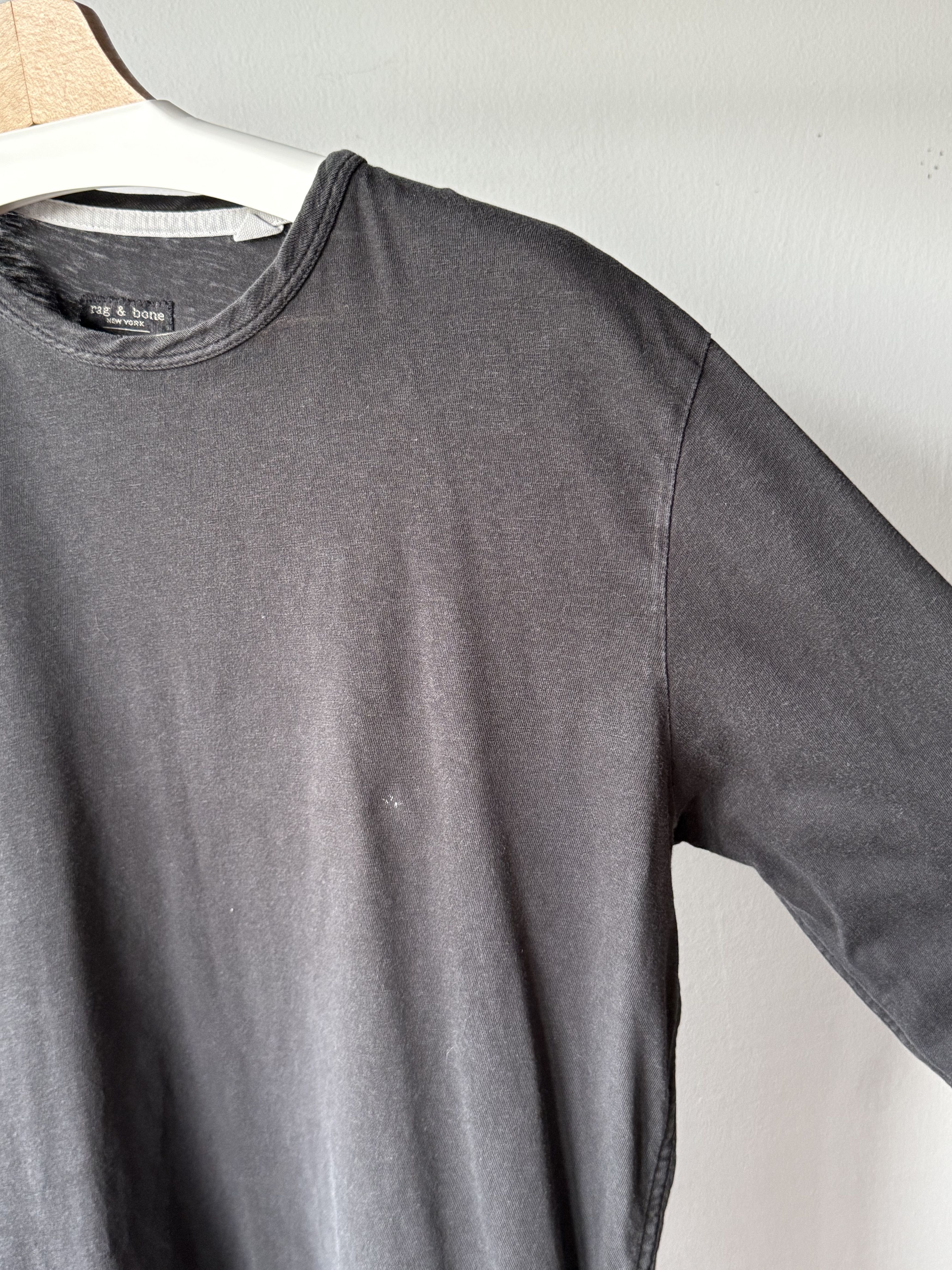 Rag & Bone Rag & Bone New York Standard Issue Crew Long Sleeve T-Shirt Size US S / EU 44-46 / 1 - 10 Thumbnail