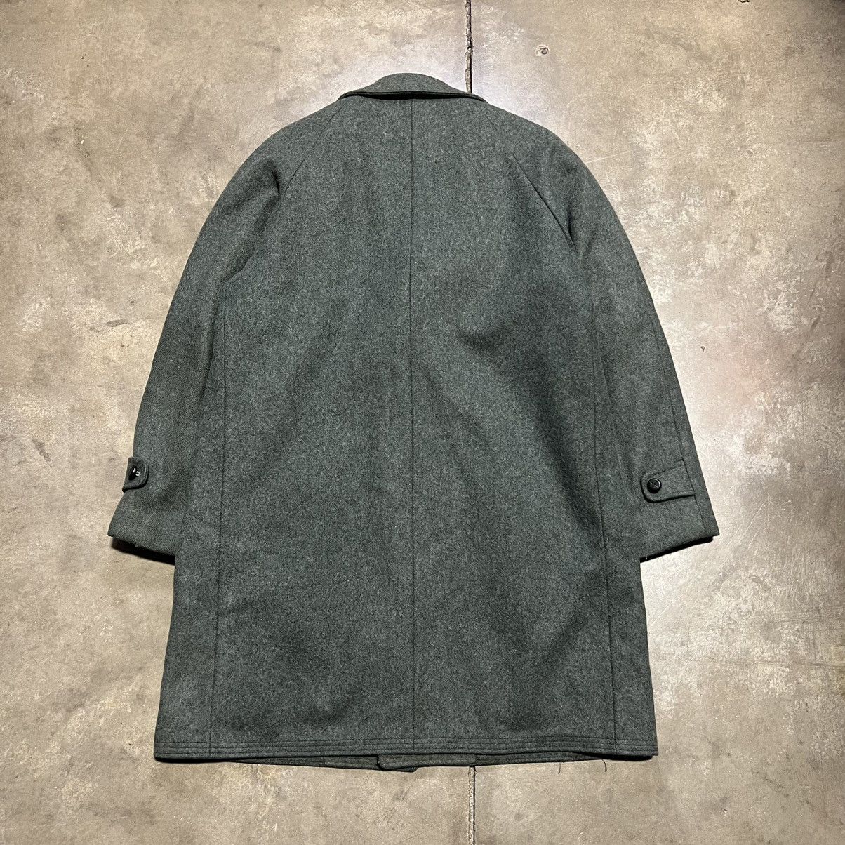 Vintage Vintage Wool Trench Long Coat Overcoat Western 60s 70s USA Size US M / EU 48-50 / 2 - 8 Thumbnail