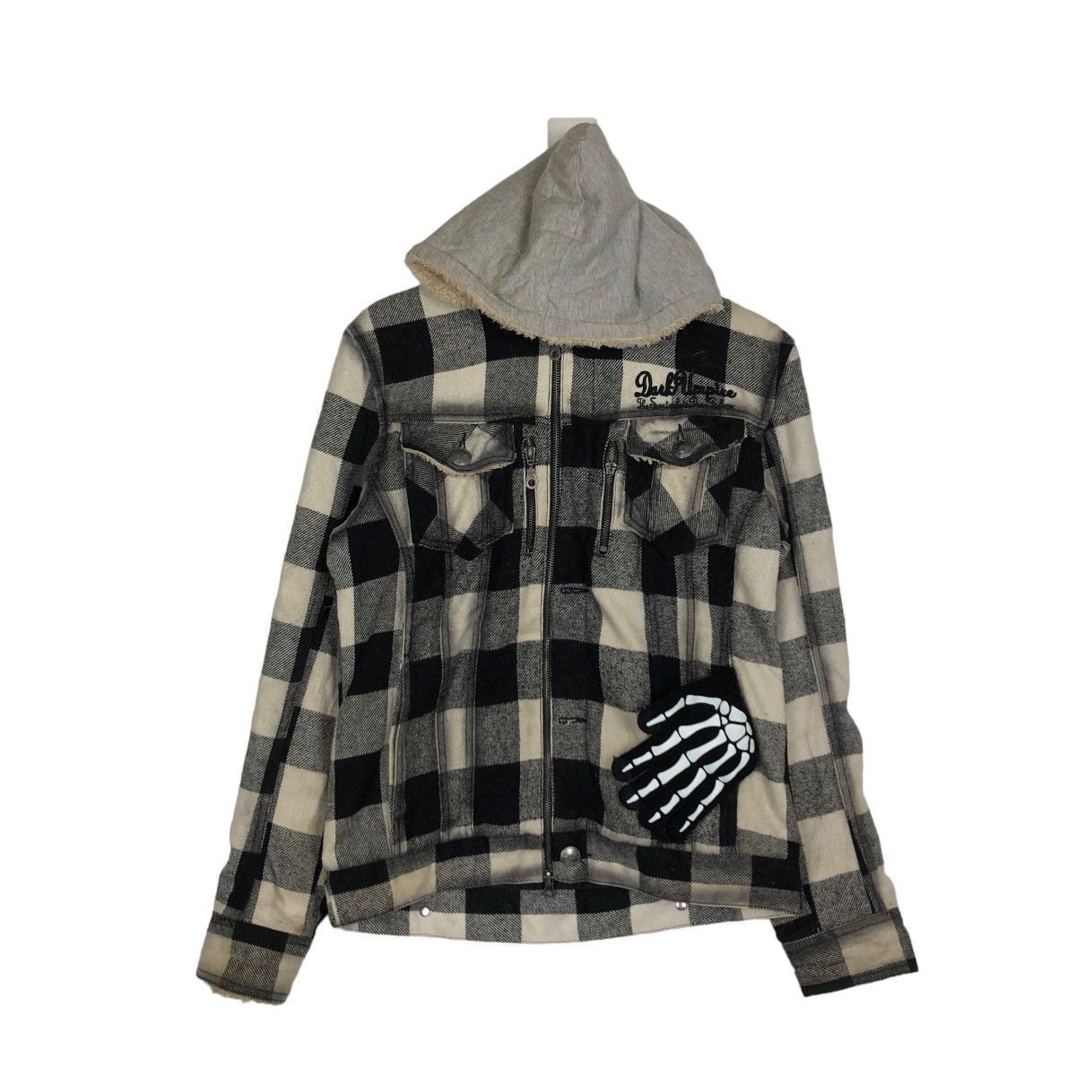 In The Attic 🔥PUNK DESIGN TARTAN JACKET IN THE ATTIC HYSTERIC GLAMOUR Size US L / EU 52-54 / 3 - 1 Thumbnail