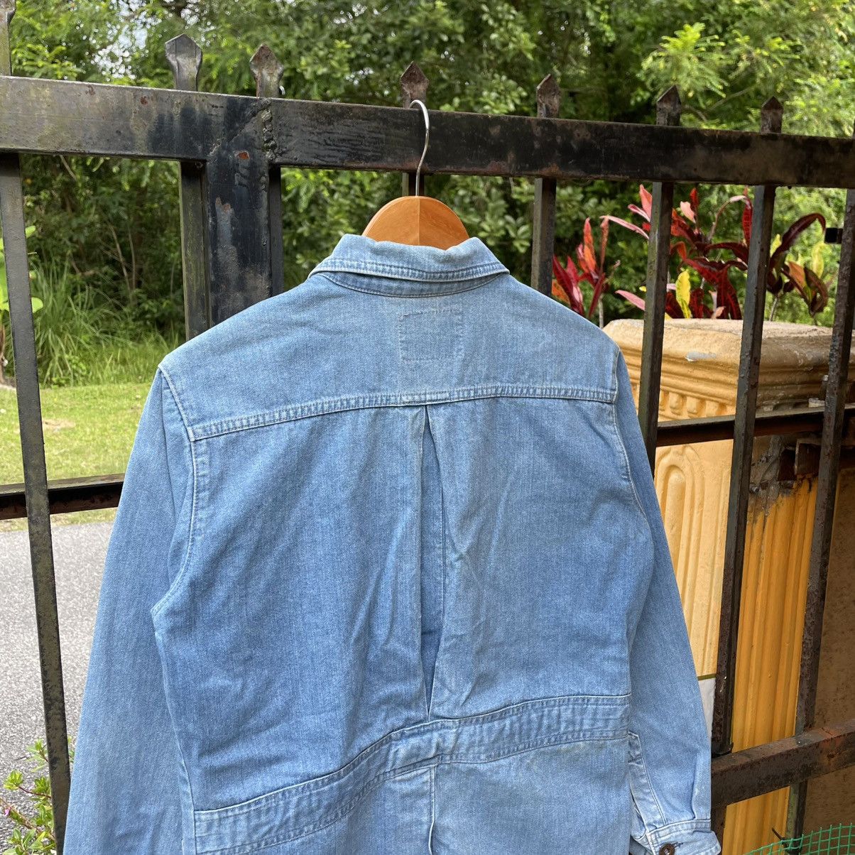 Big John 🔥Vintage Big John Stoned Washed 4 Pocket Chore Denim Jacket Size US S / EU 44-46 / 1 - 3 Thumbnail