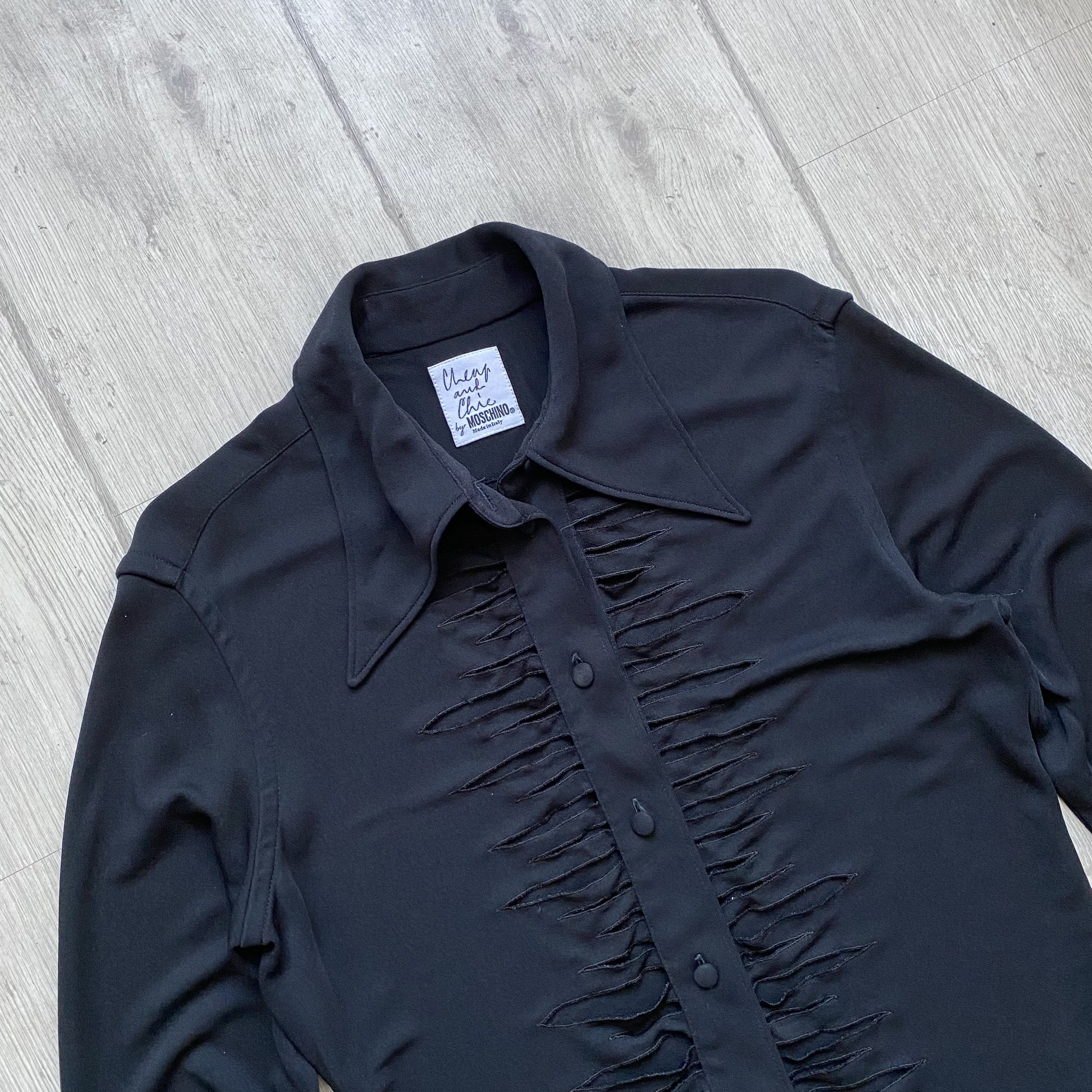 Moschino 💎Vintage Moschino Cheap And Chic blouse Avant Garde Size M / US 6-8 / IT 42-44 - 3 Thumbnail