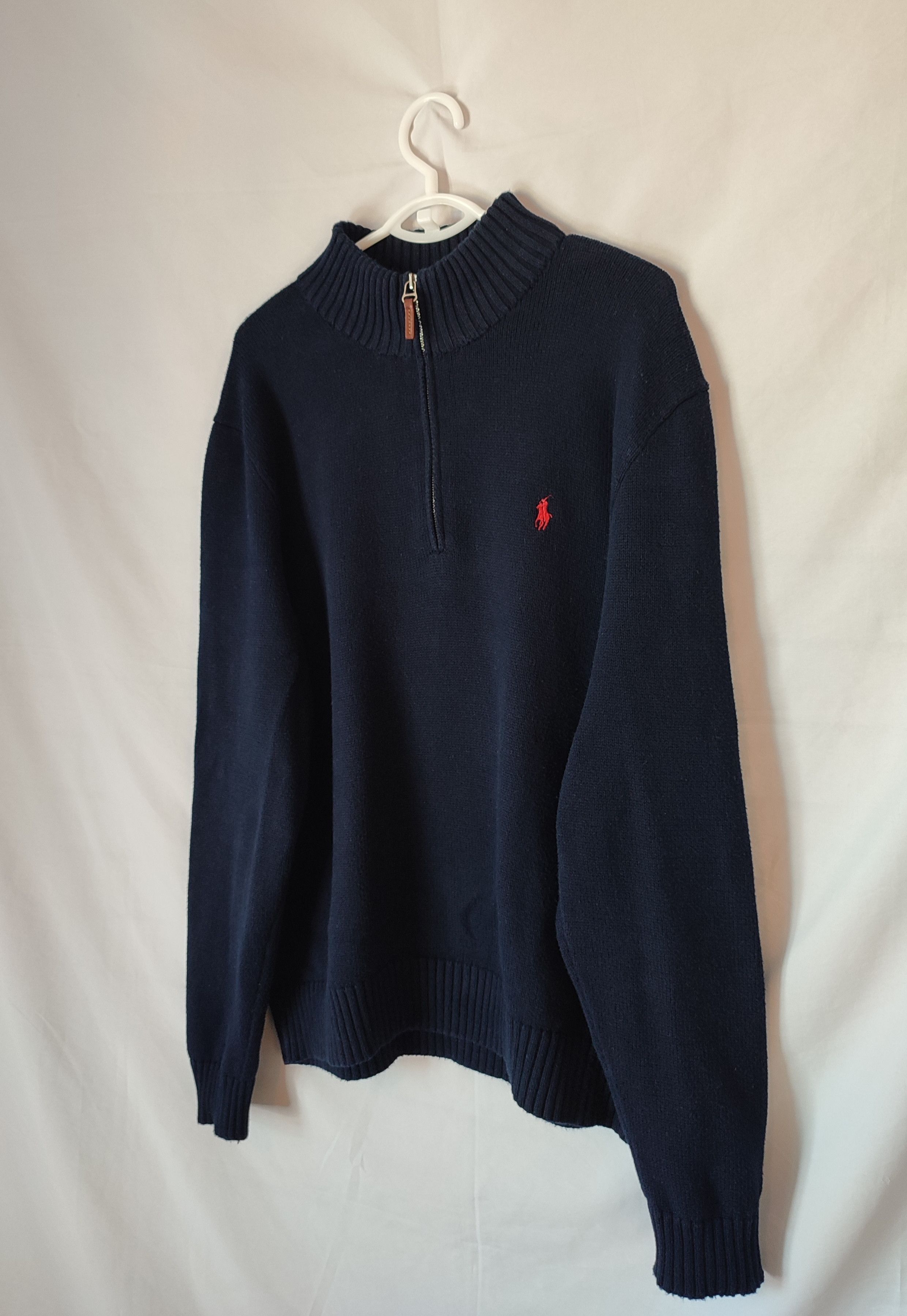 Ralph Lauren Ralph Lauren Half Zip Sweater Size US XL / EU 56 / 4 - 4 Thumbnail