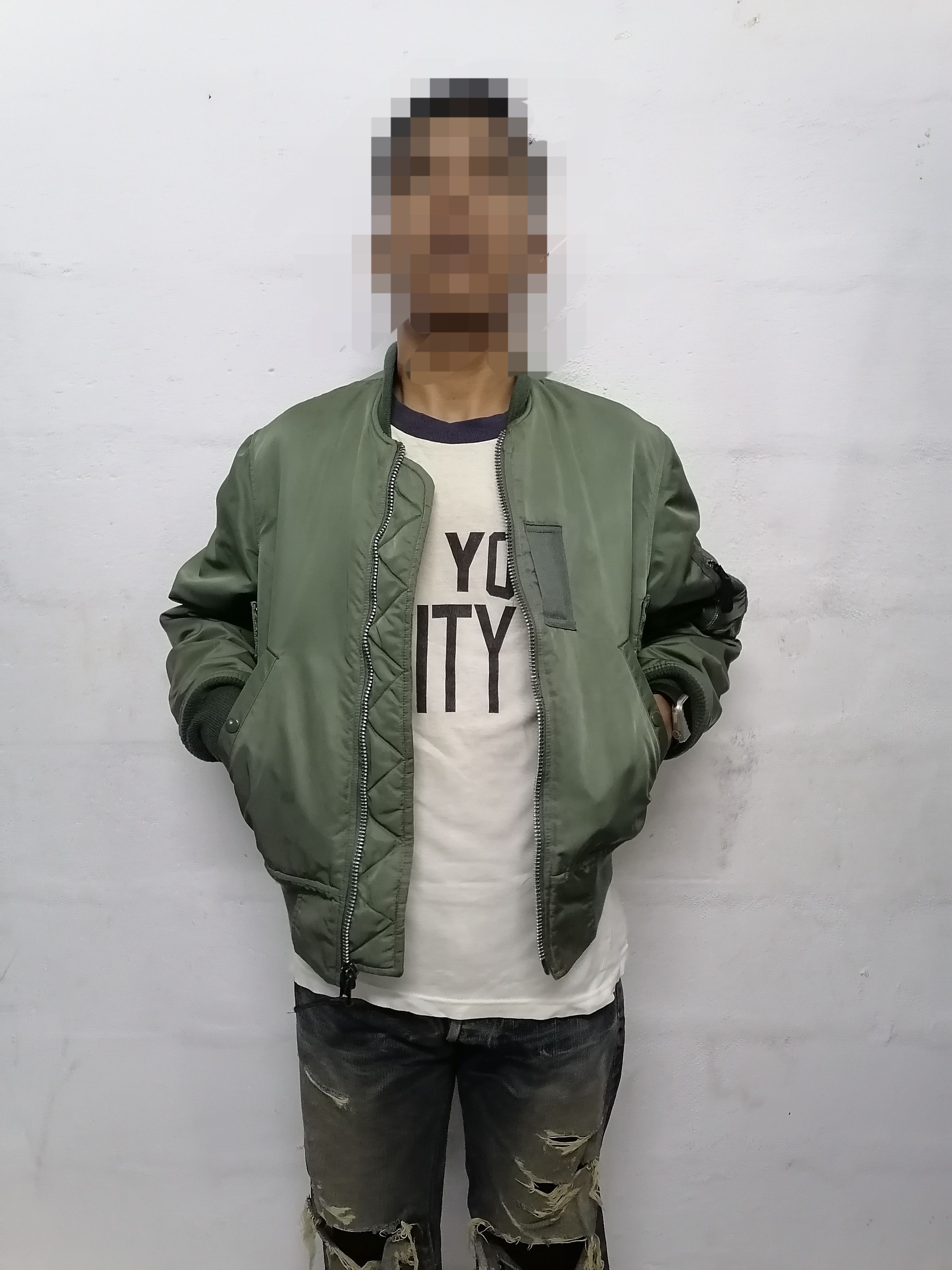 Buzz Rickson's Vintage Army Green Us Air Force MA-1 Bomber Jackets Size US M / EU 48-50 / 2 - 11 Thumbnail