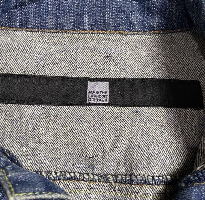 Marithe + Francois Girbaud × Vintage 90s Y2K Marithe Francois Girbaud Jean Trucker Jacket Size US M / EU 48-50 / 2 - 3 Thumbnail