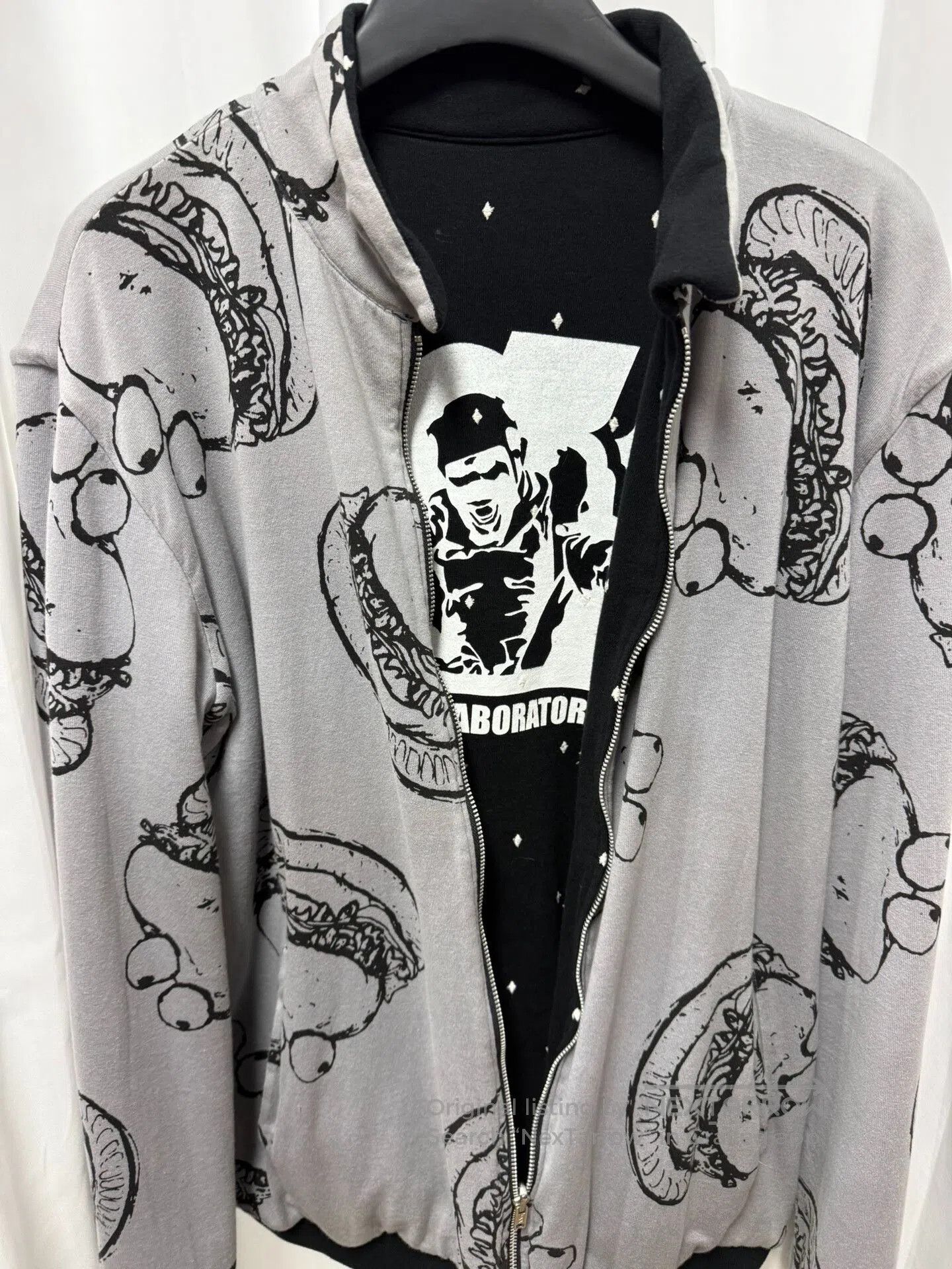 Undercover UNDERCOVER Burger King Reversible Thick Cotton Jacket. Size US L / EU 52-54 / 3 - 4 Thumbnail