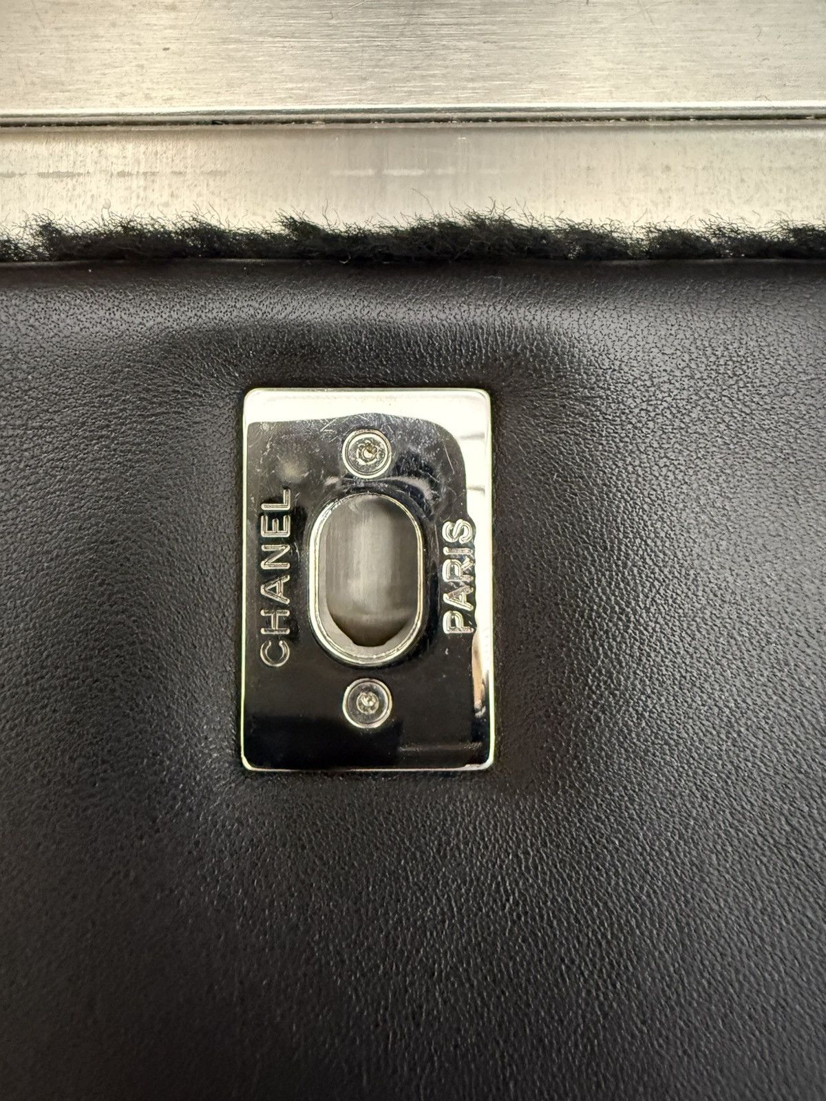 Chanel Chanel 14K Supermarket Shearling Classic Flap Jumbo No.5 Bag Size ONE SIZE - 6 Thumbnail