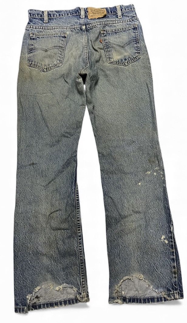 Levi's Vintage Clothing Vintage USA LEVIS 517 80’s blue jeans orange tag Size US 33 - 2 Thumbnail
