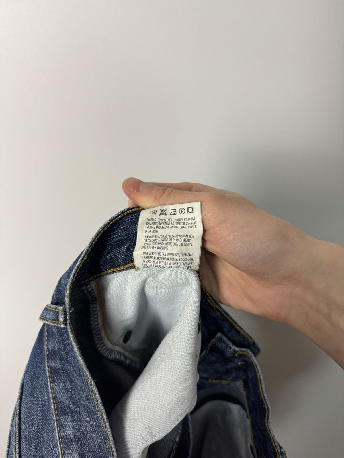 Acne Studios Vintage Acne Studios Mic Basic Blue Jeans Washed Size US 32 / EU 48 - 15 Thumbnail