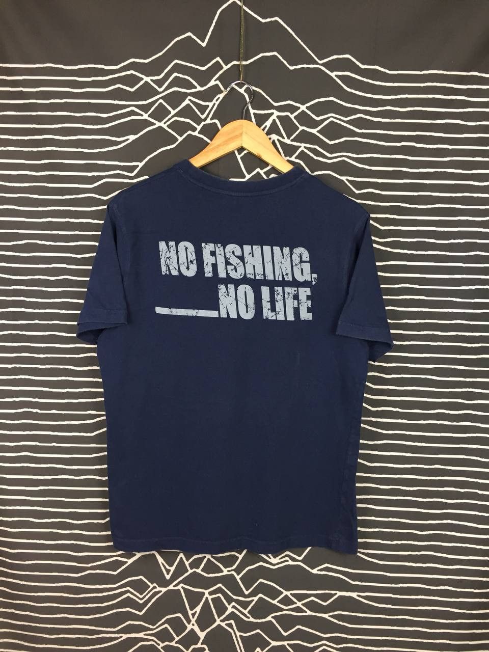 DAIWA × Japanese Brand × Vintage Daiwa Japanese Fishing Brand No Fishing No Life Tee Size US M / EU 48-50 / 2 - 1 Thumbnail