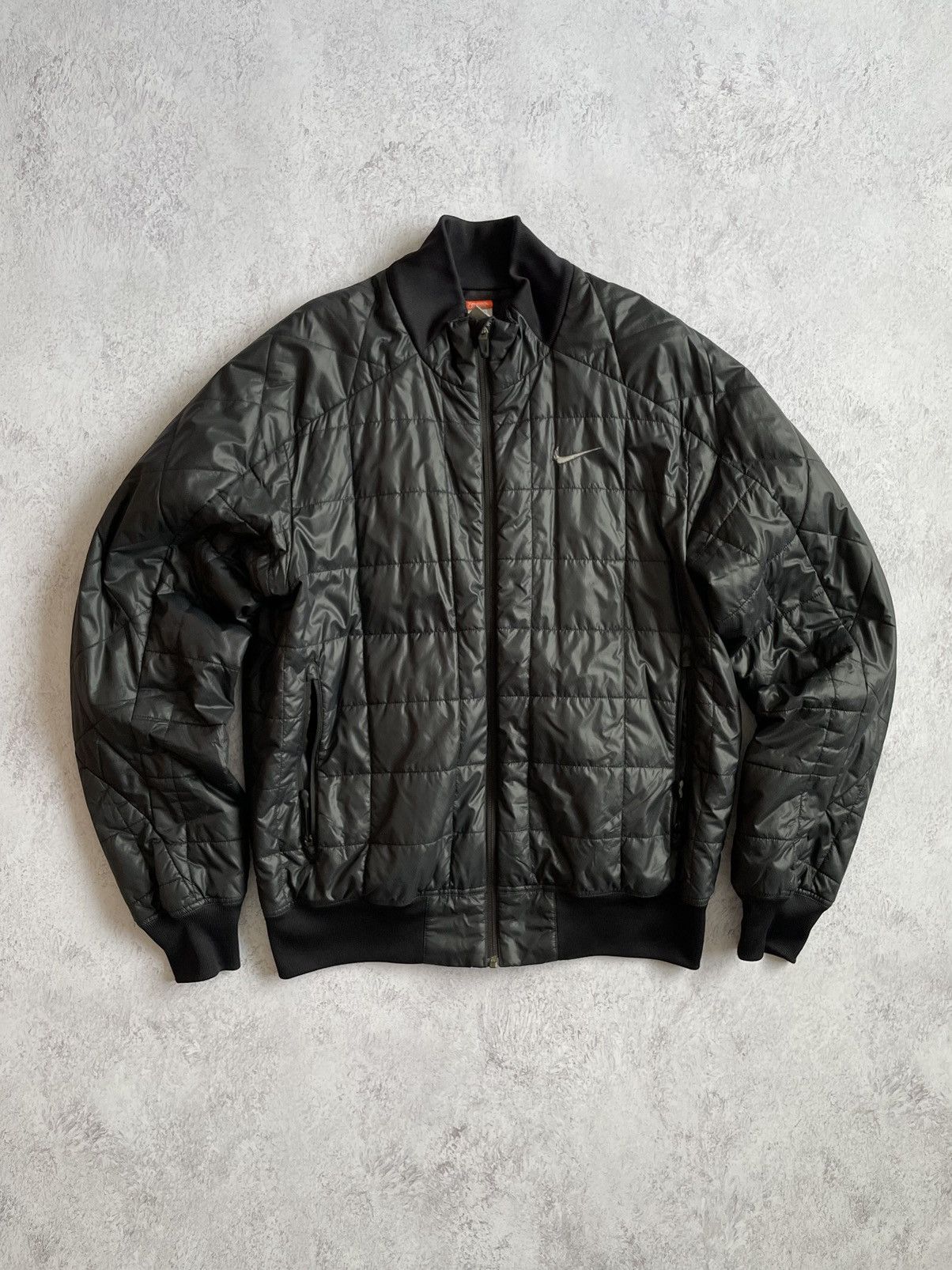 Vintage Nike Micro Puffer Light Jacket Vintage Size US M / EU 48-50 / 2 - 1 Thumbnail
