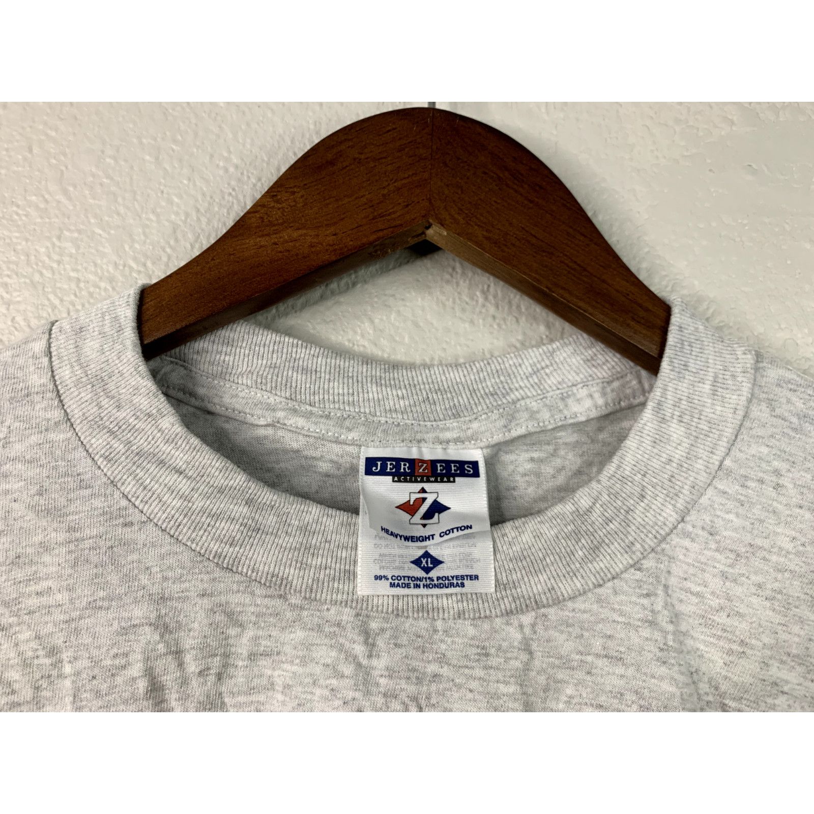 Jerzees 90s Vintage XL Gray Tennessee Hike Great Smoky T-Shirt VTG Size US XL / EU 56 / 4 - 3 Thumbnail