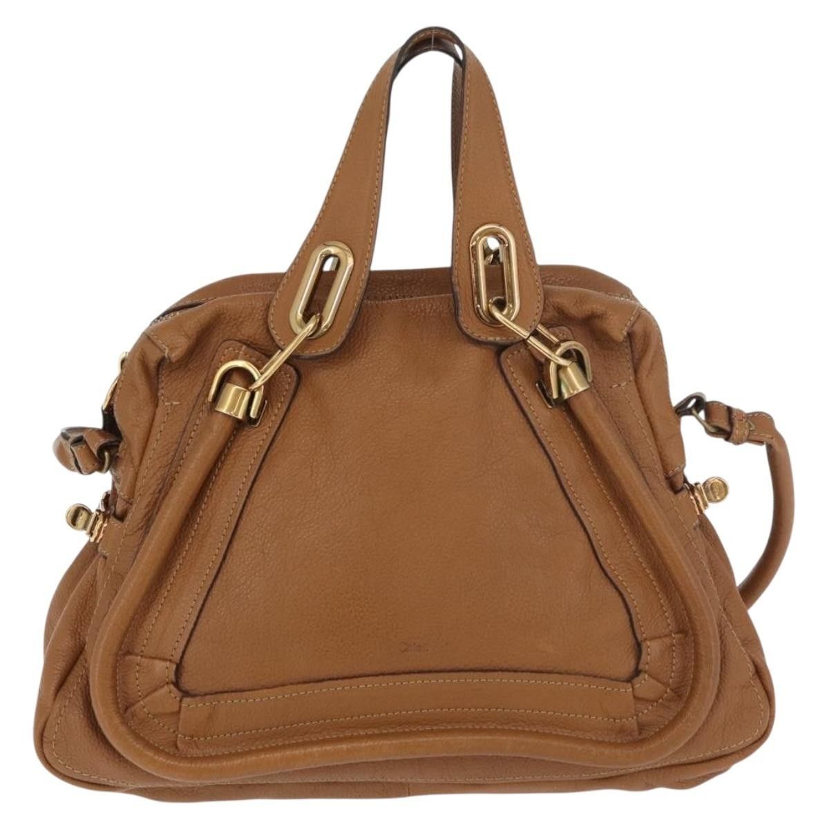 Chloe Chloe Paraty Handbag Quilted Leather Size ONE SIZE - 1 Thumbnail