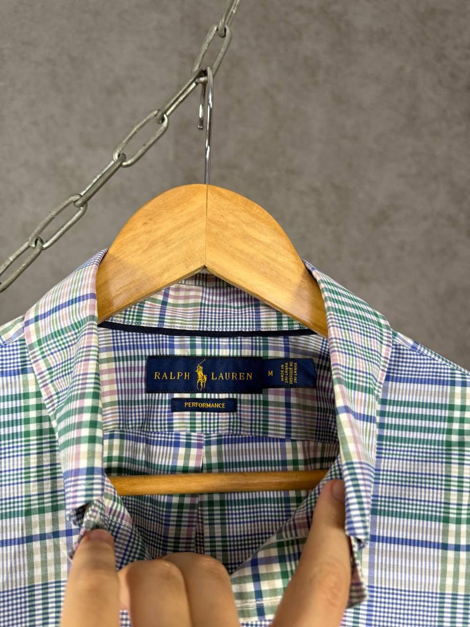 Polo Ralph Lauren Polo Ralph Lauren designer logo checkered shirt Size US M / EU 48-50 / 2 - 4 Thumbnail