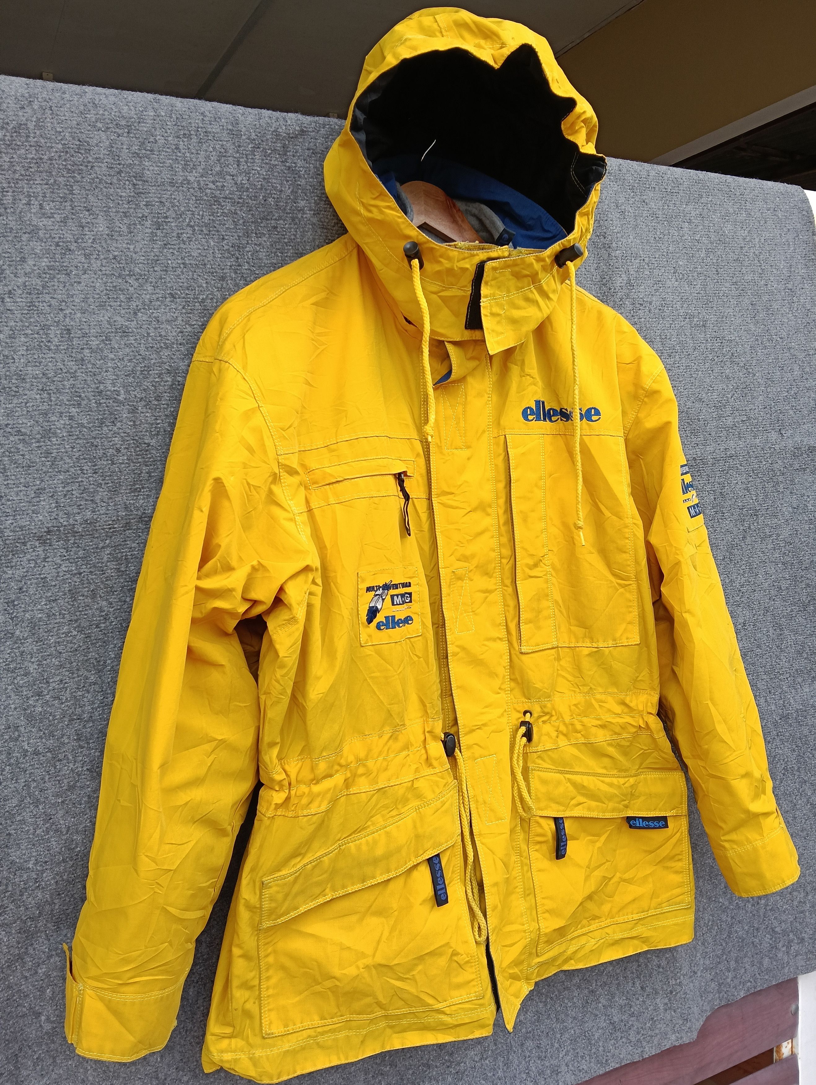 Ellesse Vintage ELLESSE multi adventure Gear mountain jacket yellow Size US L / EU 52-54 / 3 - 4 Thumbnail