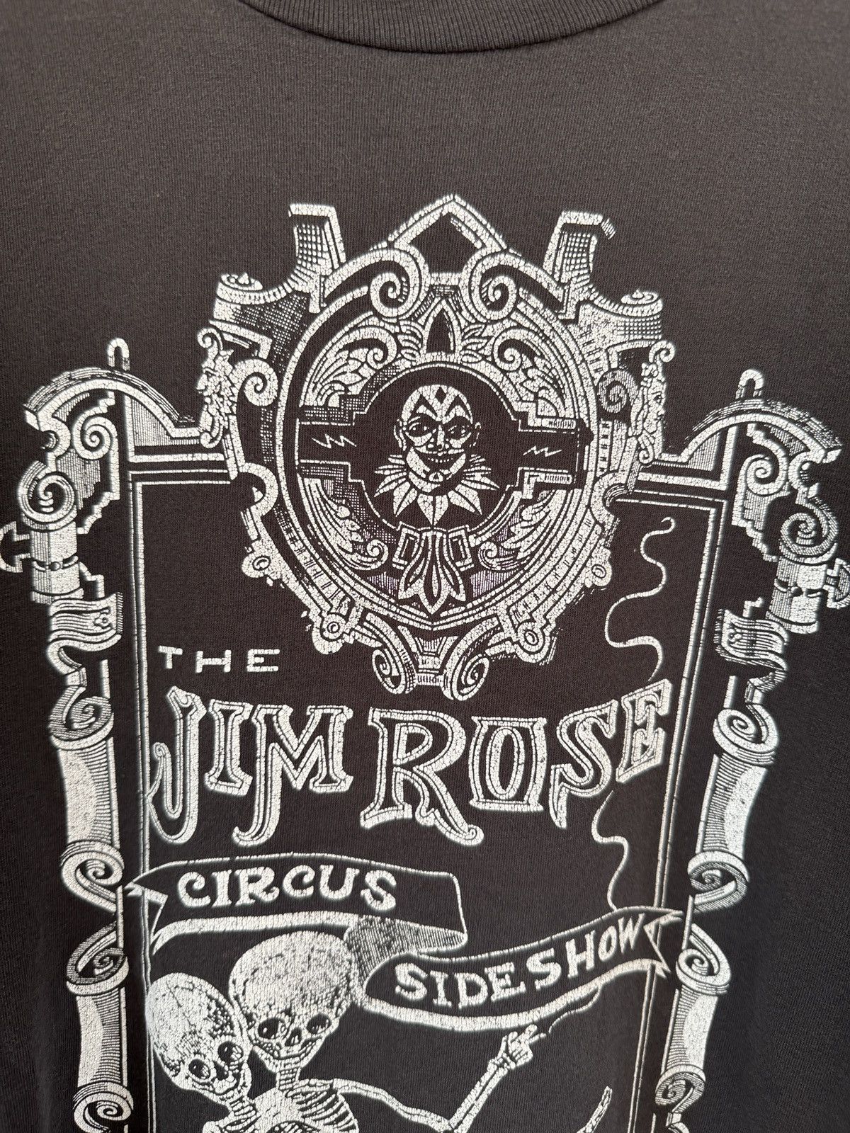 Vintage *RARE* VINTAGE 90s JIM ROSE CIRCUS SIDESHOW FREAK FADED TEE Size US XL / EU 56 / 4 - 3 Thumbnail