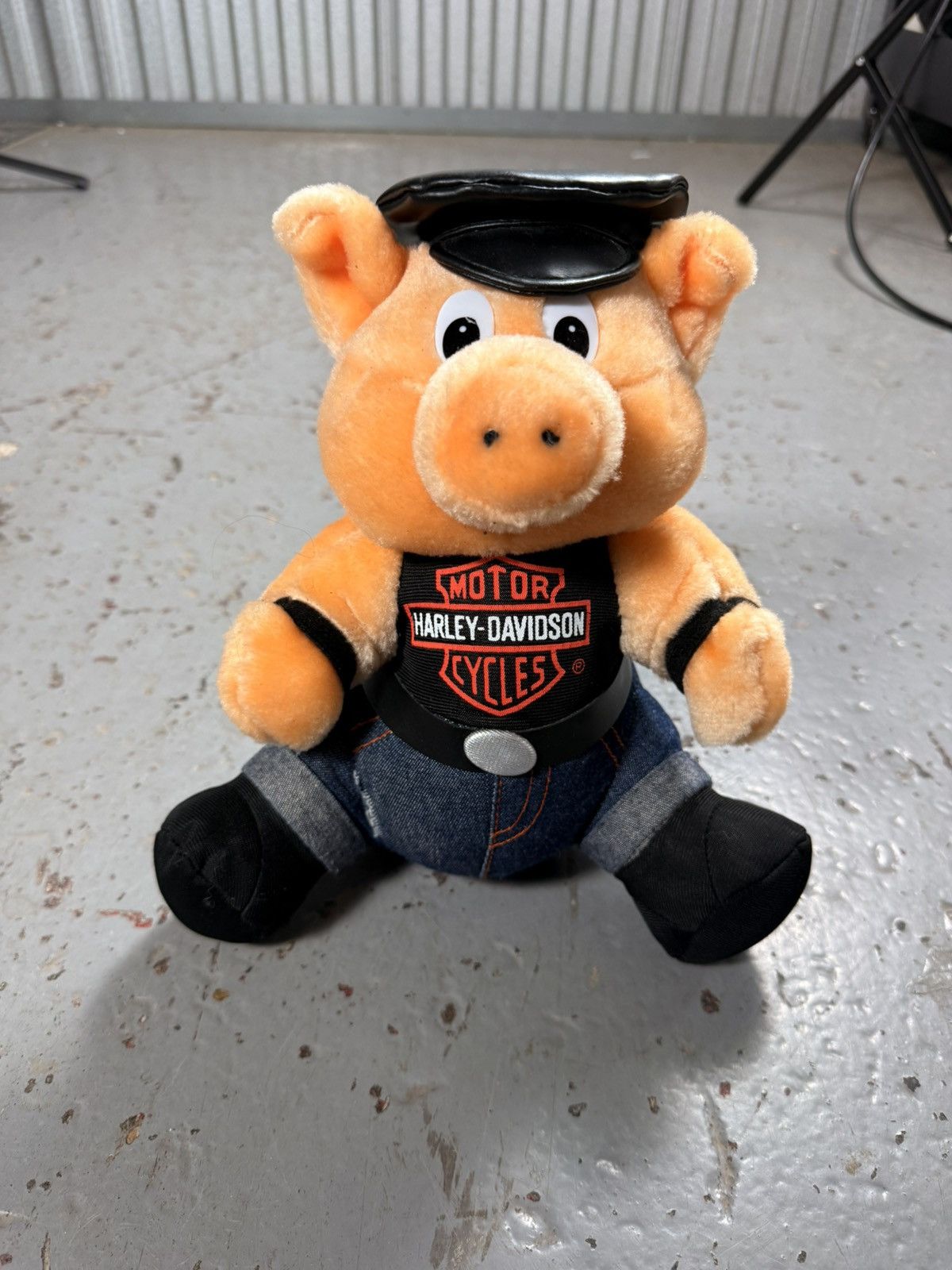 Harley Davidson Vintage Harley Davidson Stuffed Pig Plushy Size ONE SIZE - 1 Thumbnail