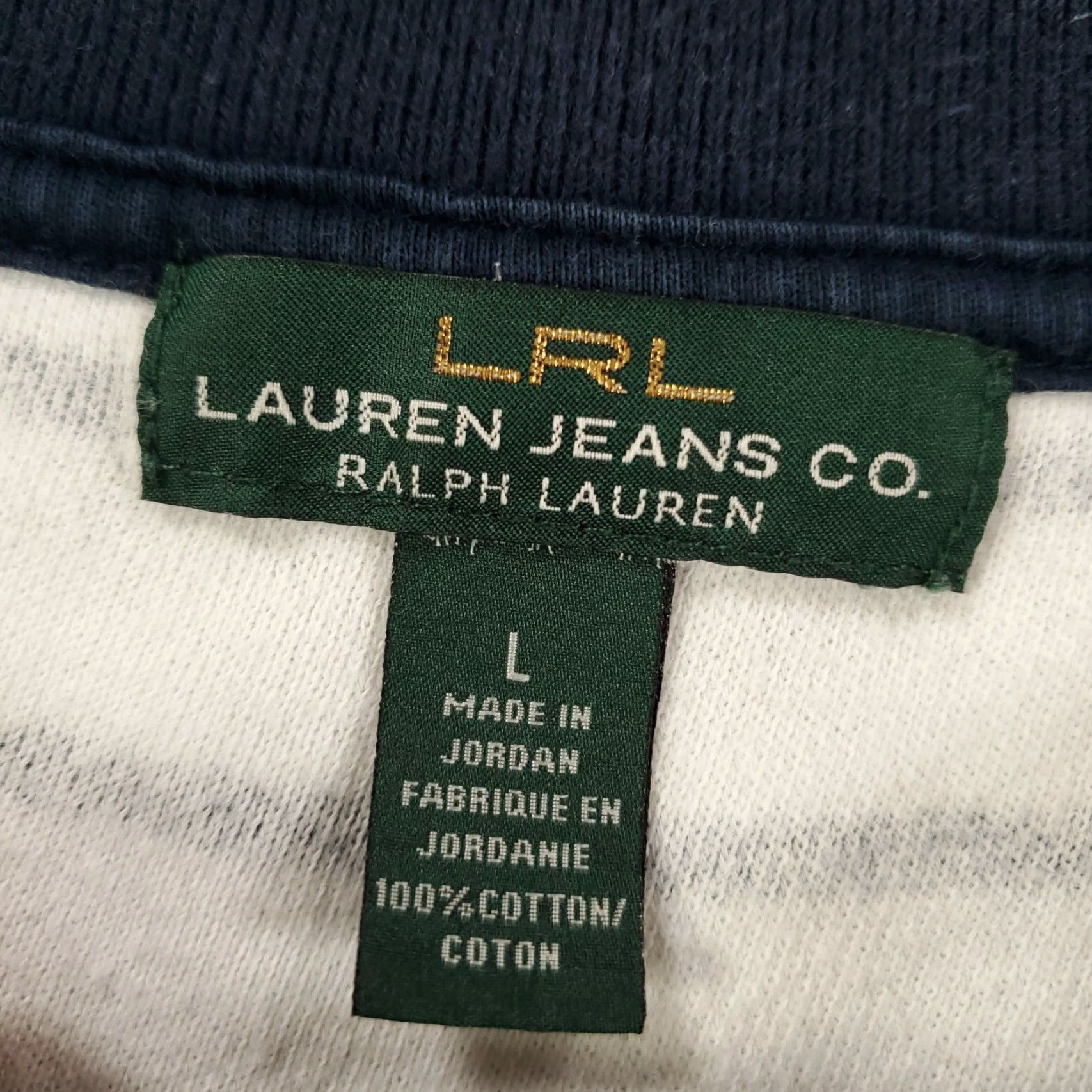 Ralph Lauren Ralph Lauren Top Womens Large Terry Cloth Cinch Sides Blue White Stripes Shirt Size L / US 10 / IT 46 - 7 Thumbnail
