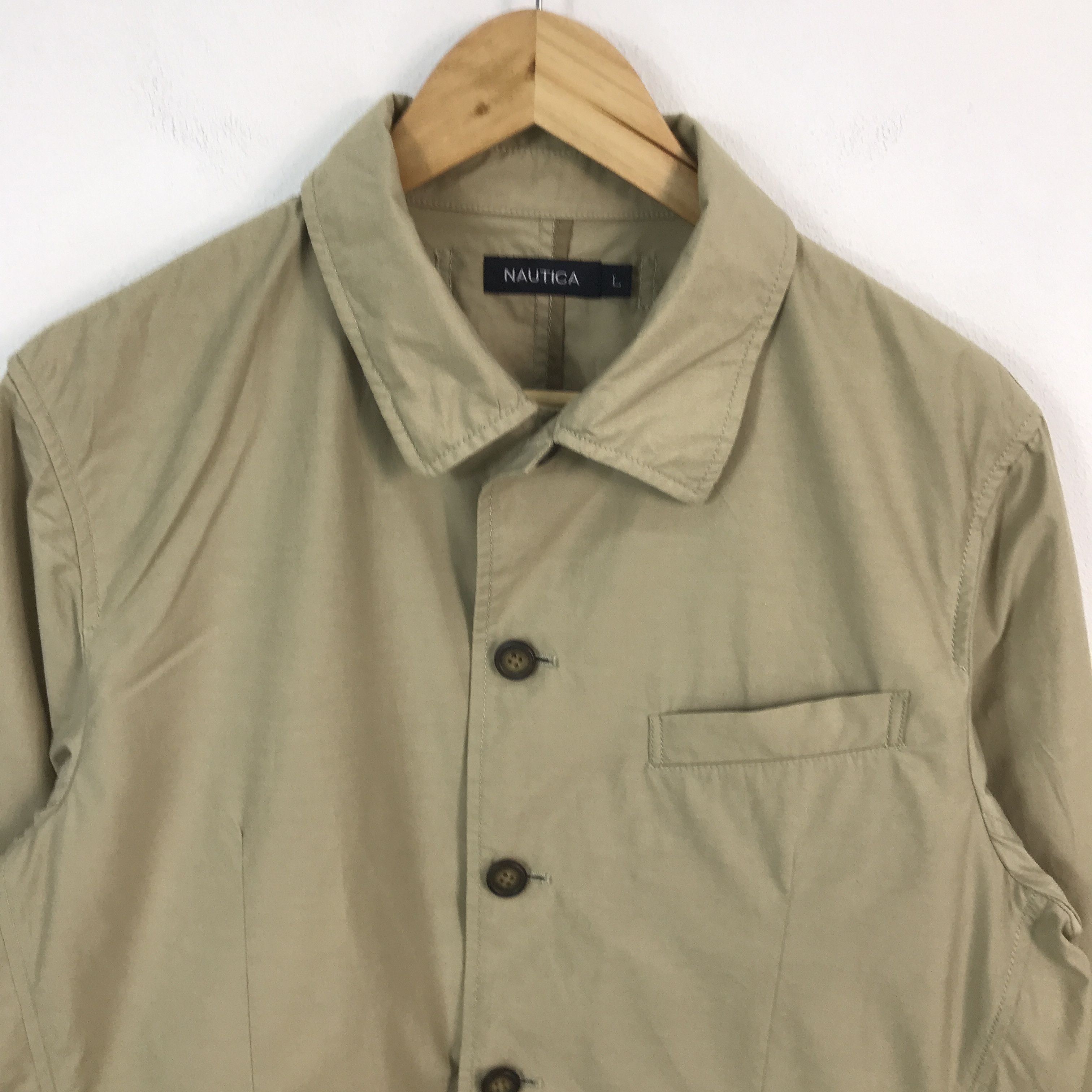 Nautica × Vintage nautica button jacket Size US L / EU 52-54 / 3 - 3 Thumbnail
