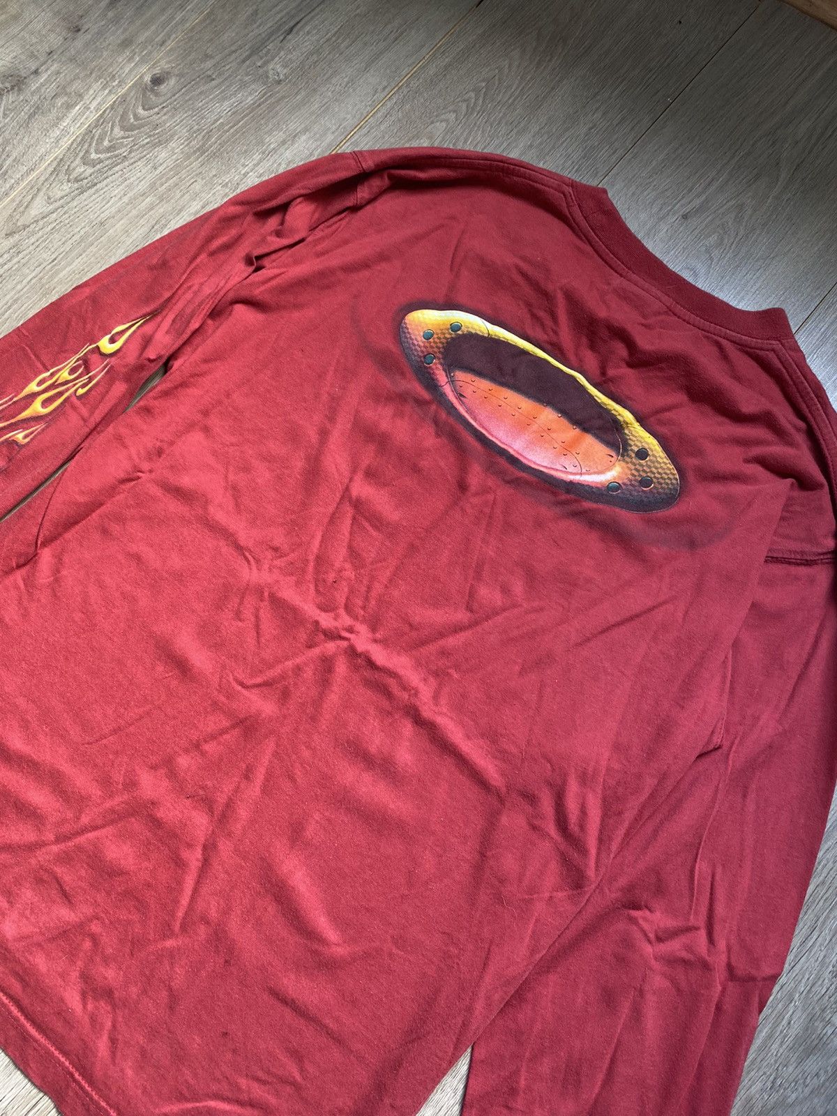 Oakley Vintage 90s Oakley Software Mad Science Over The Top Tee Size US L / EU 52-54 / 3 - 2 Thumbnail