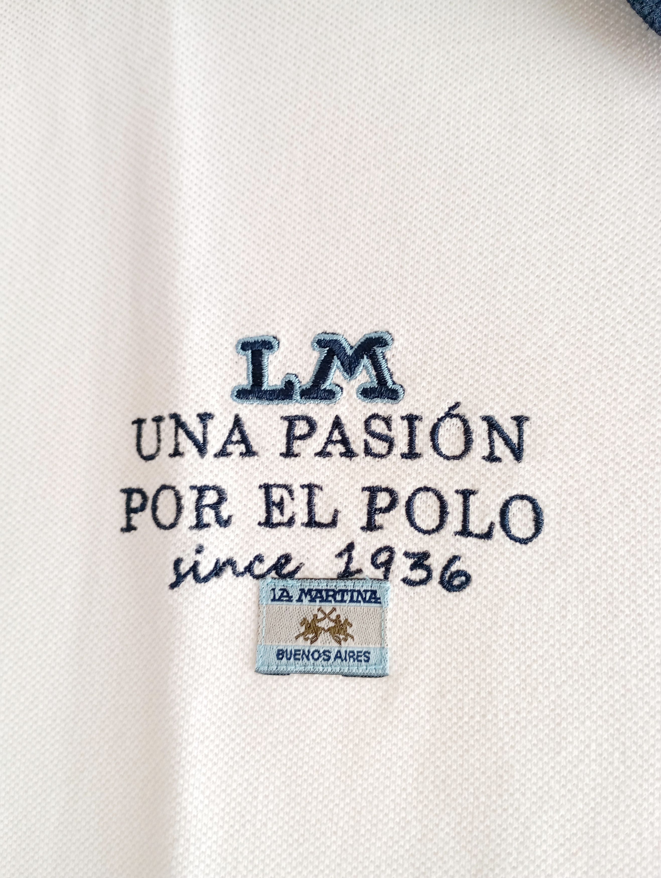La Martina 🇦🇷 Vintage La Martina Argentina Polo T-Shirt Y2K Retro Size US XL / EU 56 / 4 - 8 Thumbnail