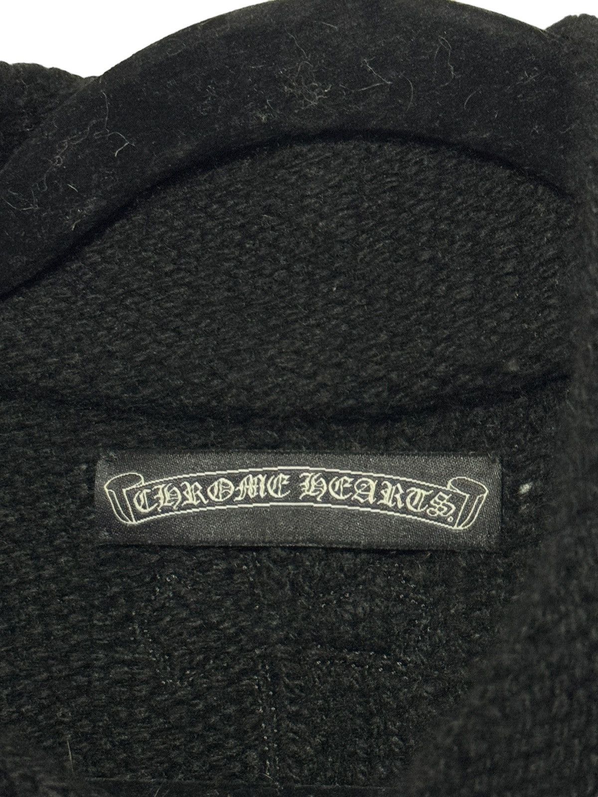 Chrome Hearts Chrome Hearts Cashmere Long Zip Up w/ Flooded Patched Spine Size US S / EU 44-46 / 1 - 11 Thumbnail