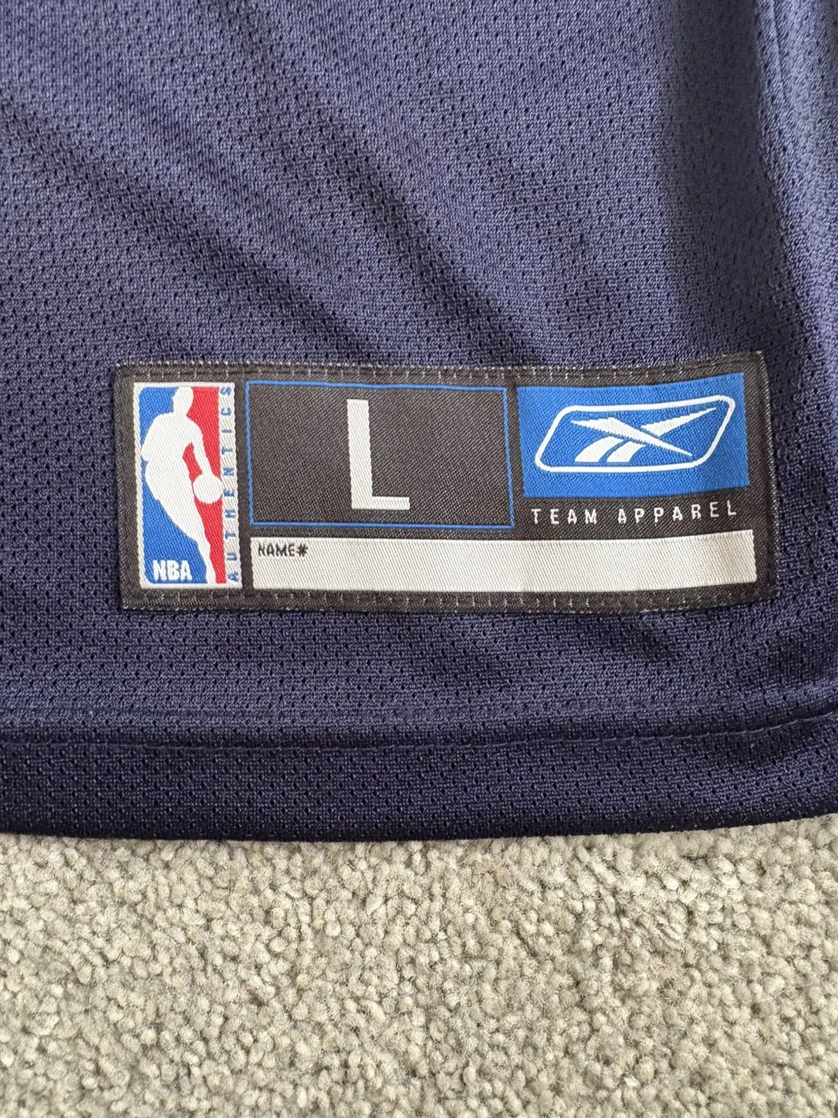 Reebok “Devin Harris” (Signed) black and blue jersey Size US L / EU 52-54 / 3 - 5 Thumbnail
