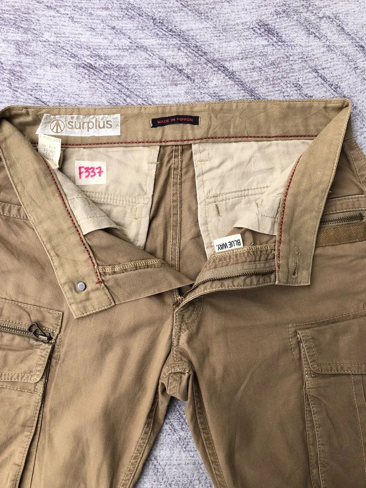 Vintage Vintage Surplus Cargo Pants 8 Pocket Tactical Utility Size US 30 / EU 46 - 9 Thumbnail