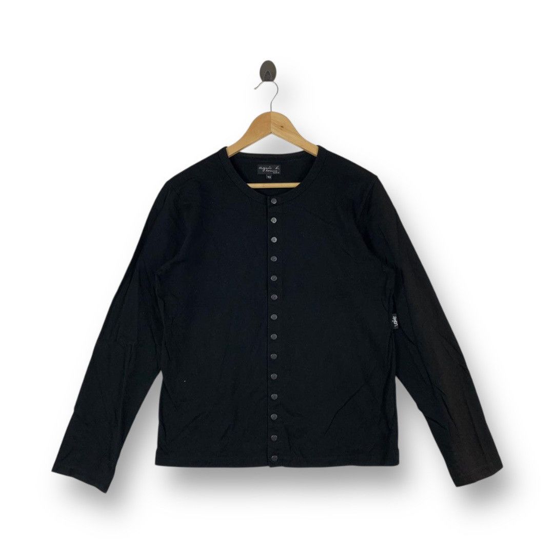 agnes b. Vintage agnès b. homme Striped Long-Sleeve Shirt | Grailed