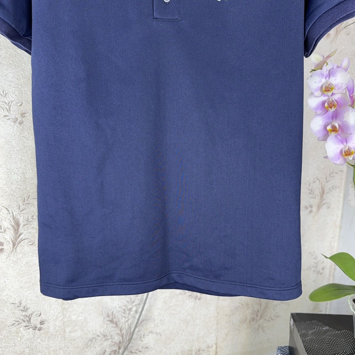 Dolce & Gabbana × Vintage Vintage Dolce Gabbanna T shirt Polo Athletic Blue L Size US L / EU 52-54 / 3 - 7 Thumbnail
