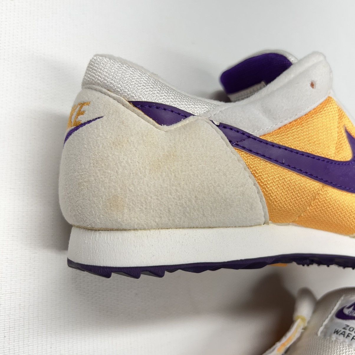 Nike × Vintage VTG New Nike Zoom Waffle White Purple Track Sneaker 941202 Size US 9 / EU 42 - 23 Thumbnail