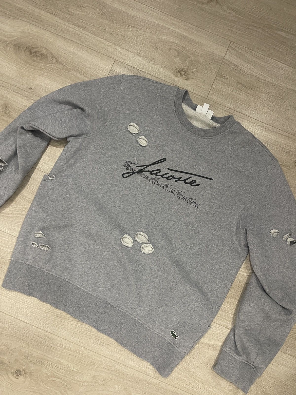 Lacoste Lacoste grey sweatshirt jumper sweater XXL Size US XL / EU 56 / 4 - 9 Thumbnail