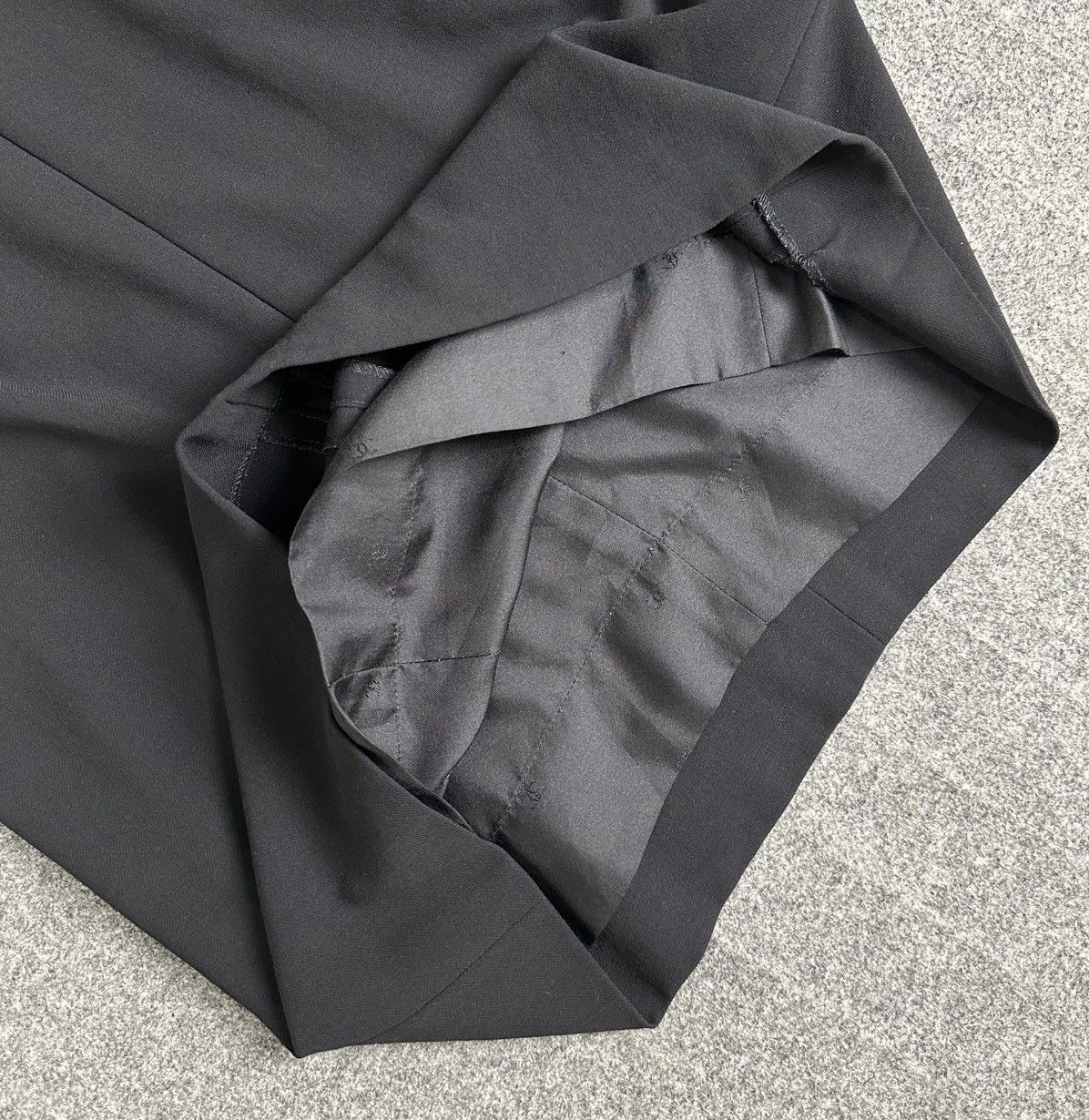 Chanel Chanel - Karl Lagerfeld S/S98 V-Neck Narrow Waist Wool Dress Size XS / US 0-2 / IT 36-38 - 9 Thumbnail