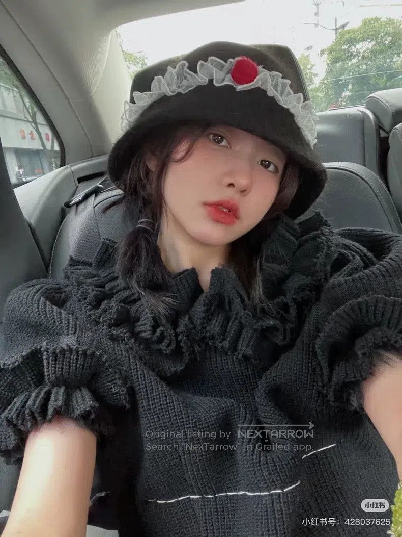 Comme des Garcons Comme Des Garcons Layered Lace Collar Princess Sleeve Dres Size S / US 4 / IT 40 - 4 Thumbnail