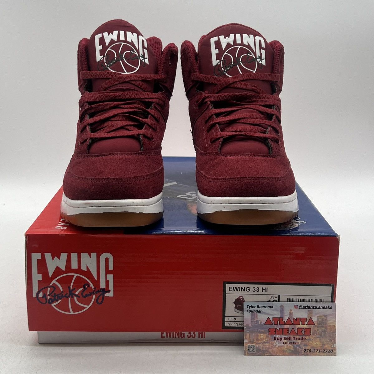 Ewing Athletics Hi biking red Size US 10 / EU 43 - 2 Thumbnail