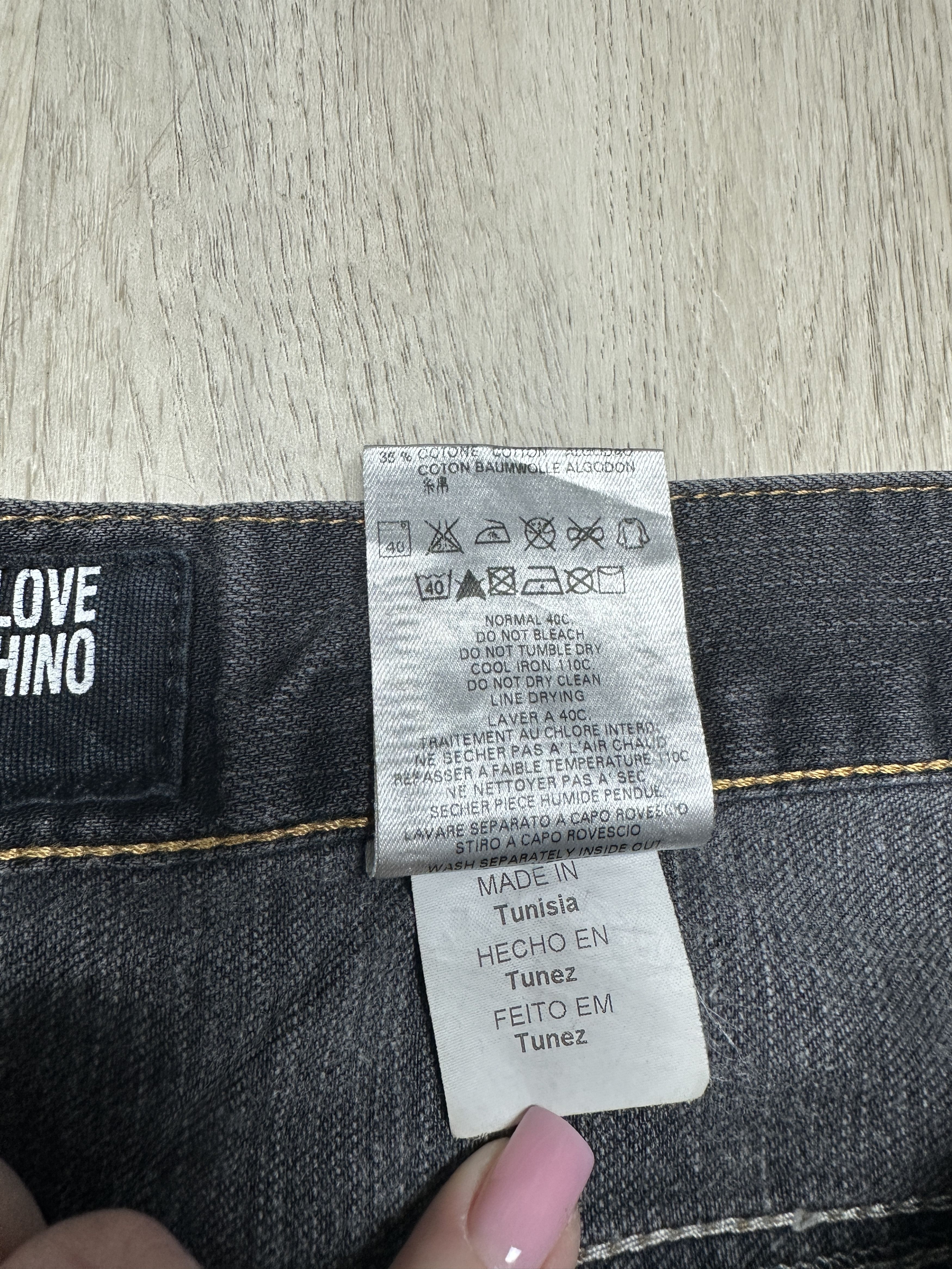 Moschino Love Moschino Mens Denim Pants Jeans Size US 34 / EU 50 - 10 Thumbnail